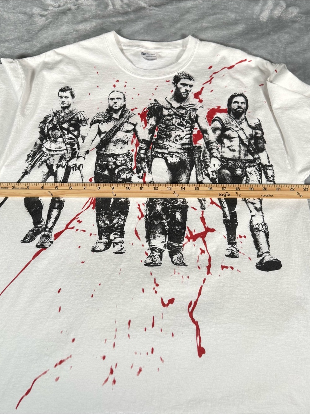 Spartacus War Of The Damned TV Show Promo T Shirt Mens XL Mega Graphic - Picture 9 of 10
